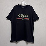 Cotton Jersey and Silk T-shirt with Print