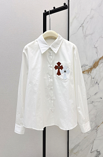 Cross Patch Shirt (white)