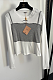 Patchwork Long Sleeve Top