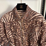 Animal-print Ruffled Mini Dress