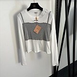 Patchwork Long Sleeve Top