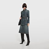 Cotton Denim Jacquard Skirt