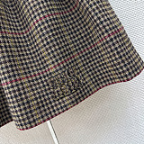 Houndstooth Check Mini Skirt