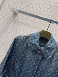 Cotton Denim Jacquard Jacket