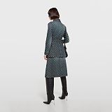 Cotton Denim Jacquard Jacket