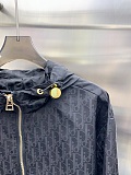 Re-nylon Jacquard Windbreaker & Pleated Skirt