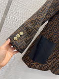 Jacquard Fabric Blazer