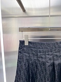 Re-nylon Jacquard Windbreaker & Pleated Skirt