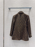 Jacquard Fabric Blazer