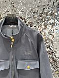 Embroidered-logo Blouson Jacket