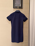 Polo Dress with Logo Embroidered