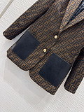 Jacquard Fabric Blazer
