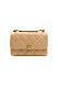 Quilted Mini Perfect Fit Adjustable Beige Calfskin Gold Hardware