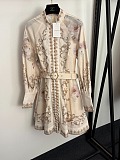 Hypnotic Floral-print Puff-sleeve Mini Dress