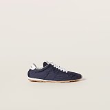 Plume Technical Fabric and Suede Sneakers