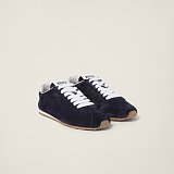 Plume Suede Sneakers (navy)
