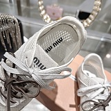 Gymnasium Mesh and Suede Sneakers