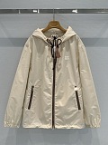 Technical fabric blouson jacket