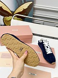 Plume Suede Sneakers (navy)
