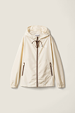 Technical fabric blouson jacket