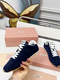 Plume Suede Sneakers (navy)