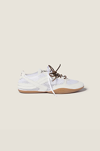 Gymnasium Mesh and Suede Sneakers