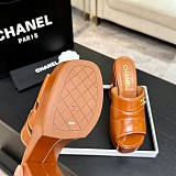 Crumpled Patent Lambskin Platform Sandals