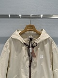 Technical fabric blouson jacket