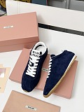Plume Suede Sneakers (navy)