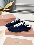 Plume Suede Sneakers (navy)
