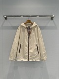 Technical fabric blouson jacket