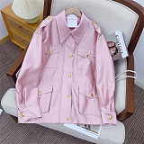 Silk Blend Shorts & Jacket Top
