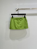 Rib Knit Mini Skirt