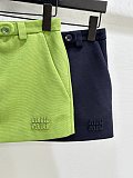 Rib Knit Mini Skirt