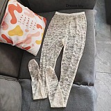 Lace Rose Pantyhose