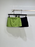 Rib Knit Mini Skirt
