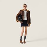 Rib Knit Mini Skirt