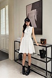 Patchwork Zipped Dress