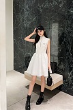 Patchwork Zipped Dress