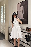 Patchwork Zipped Dress