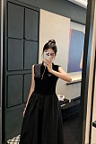 Patchwork Zipped Dress