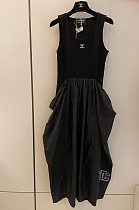 Patchwork Tank Dress