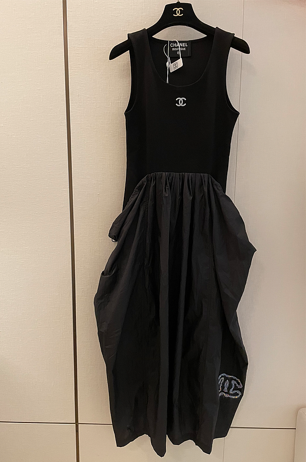 Patchwork Tank Dress