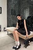 Patchwork Zipped Dress