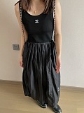 Patchwork Tank Dress