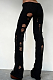 Distressed Knit Pants