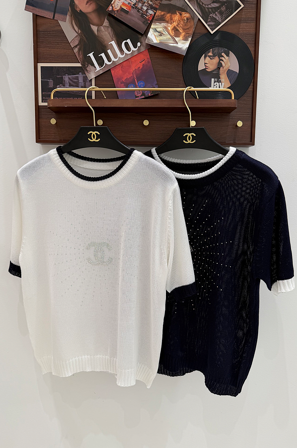 Beaded Knit Top