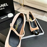 Cap-toe Goatskin Slingback Pump