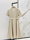 Shirt Dress with Waist Bag
