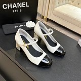 Cap-toe Goatskin Slingback Pump